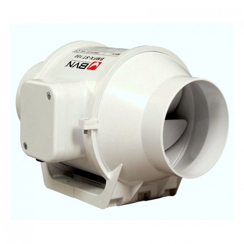BVN BMFX 125 Plastik Yuvarlak Kanal Fanı 284m³/h 230V