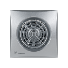 S&P SILENT-100 CZ SILVER Mini Aksiyel Fan 95m³/h 230V