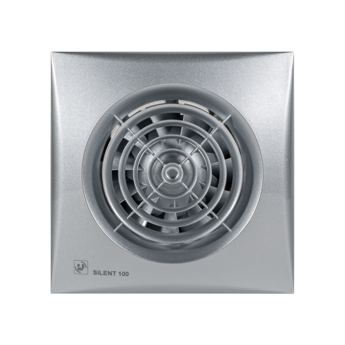 S&P SILENT-100 CRZ SILVER Mini Aksiyel Fan 95m³/h 230V