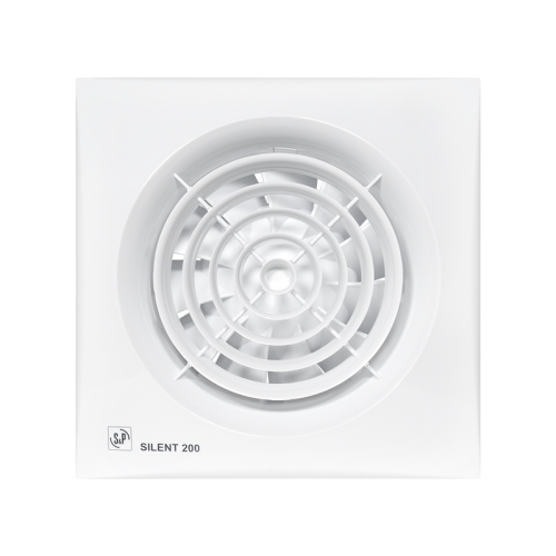 S&P SILENT-200 CRZ Mini Aksiyel Fan 180m³/h 230V