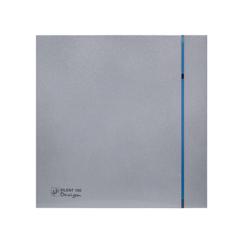 S&P SILENT-100 CRZ SILVER DESIGN Mini Aksiyel Fan 85m³/h 230V