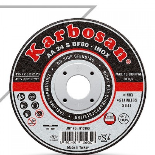 KARBOSAN İNOX THINLINE KESİCİ 115x1.0x22
