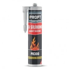 PROFT PR300 ISI SİLİKONU KIRMIZI 310 ml